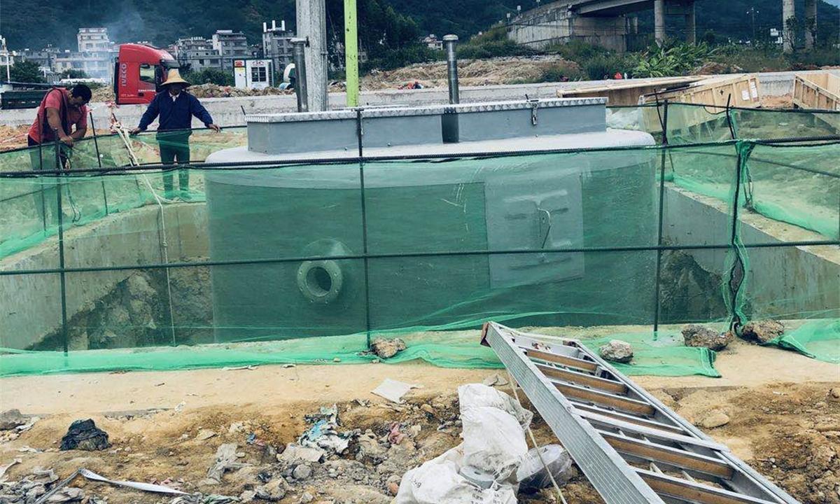 福建宁德蕉城区一体化泵站